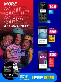 PEP Cell : More Chit-Chat At Low Prices (28 June - 25 July 2024)