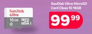 Sandisk Ultra Micro SD Card Class 10 16GB