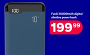 Funki 10000 mAh Digital Slimline Power Bank