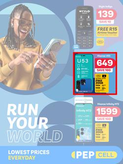 PEP Cell : Run Your World (23 July - 21 August 2025), page 1