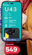 Hisense U43 4G