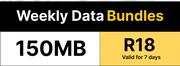 MTN Pay As You Go Weekly Data Bundle 150MB