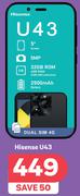 Hisense U43 4G