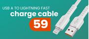 Rockitt USB A To Lightning Fast Charge Cable