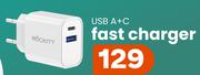 Rockitt USB A+C Fast Charger