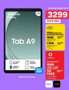 Samsung Galaxy Tab A9 LTE Smsrtphone