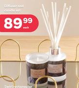 Diffuser And Candle Set-Each