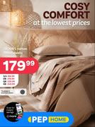 Cosy Comfort QB 100% Cotton Fitted Sheets