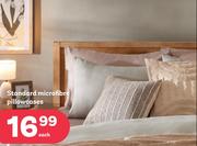 Cosy Comfort Standard Microfibre Pillowcases-Each