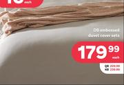 Cosy Comfort QB Embossed Duvet Cover Sets-Each