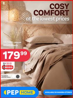 PEP Home Namibia : Cosy Comfort At The Lowest Prices (29 March - 25 April 2024), page 1