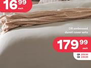 DB Embossed Duvet Cover Sets-Each