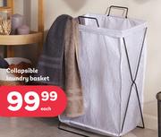Collapsible Laundry Basket-Each
