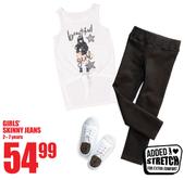 Girl's Skinny Jeans (2-7 Years)