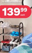 4 Tier Shoe Racks-Each