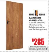 Solid Doors Oak Perigord Door