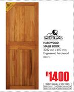 Swartland Hardwood Stable Door