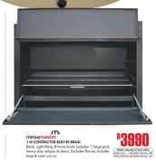 Megamaster 1M Contractor Built In Braai