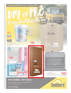 Builders Port Elizabeth & Knysna: DIY Or Pro Come Build With Us (25 July - 20 August 2017), page 1