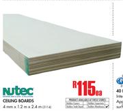 Nutec Ceiling Boards-Each