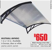 Multiwall Awning