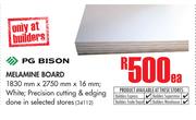 PG Bison Melamine Board-Each