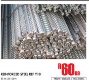 Reinforced Steel REF Y10-6m Each