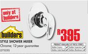 Builders Style Shower Mixer