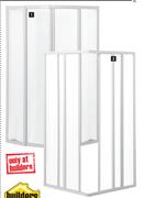 Builders Corner Entry Shower Door