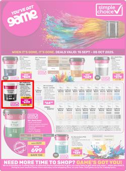Game : Simple Choice Paint (15 September - 05 October 2025), page 1