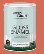 Fired Earth 5L Gloss Enamel Pastel Tint Base Paint