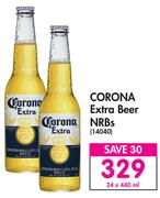 Corona Extra Beer NRB's-24 x 440ml