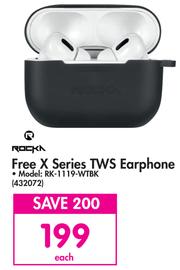 Rocka free sales series tws earphone