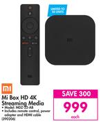 Mi Box HD 4K Streaming Media MDZ-22-AB