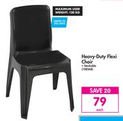 Heavy Duty Flexi Chair-Each