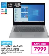 Lenovo 14" (35cm) Ideapad 3 Intel Core i5 Laptop