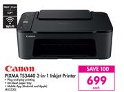 Canon TS3440 3 In 1 Inkjet Printer