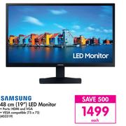 Samsung 19" (48cm) LED Monitor