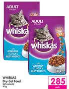 Whiskas Dry Cat Food-4Kg Each