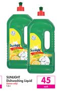 Sunlight Dishwashing Liquid-1.5L Each