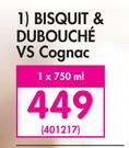 Bisquit & Dubouche VS Cognac-750ml