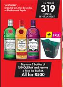 Tanqueray Imported Gin, Flor De Sevilla Or Blackcurrant Royale-750ml