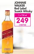 Johnnie Walker Red Label Scotch Whisky-750ml