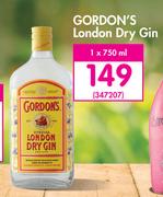 Gpordon's London Dry Gin-750ml