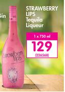 Strawberry Lips Tequila Liqueur-750ml