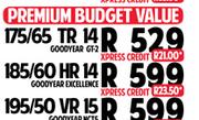 Premium Budget Value 195/50 VR 15 Goodyear NCTS Tyre