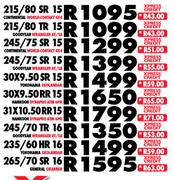 4x4 Premium Tyres Yokohama-30x9.50 SR 15