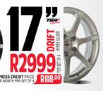 TSN Drift-17"