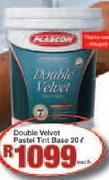 Plasco Double Velvet Pastel Tint Base-20Ltr
