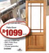  Patio Door-812mm x 2013mm